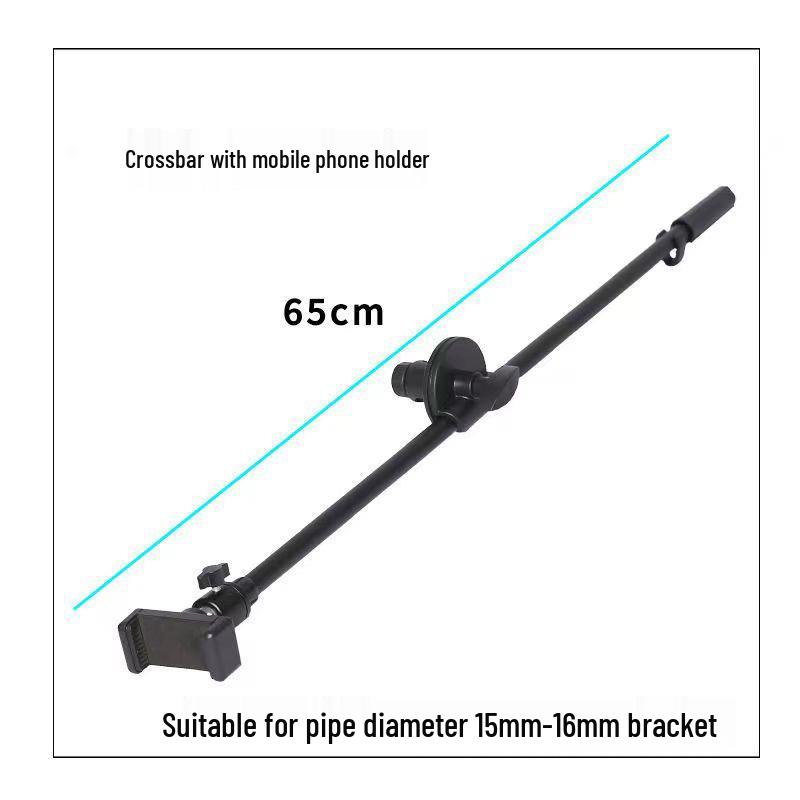 Multifunctionele Universele Mobiele Telefoon & Camera Live Streaming Standaard met Drievoudige Mount Adapter