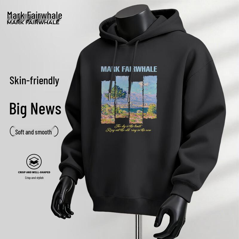 

Mark Fairwhale Men s Hooded Sweatshirt M