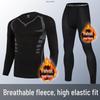 Herren Winter Schnelltrocknend Thermisch Kompressions Sportbekleidung