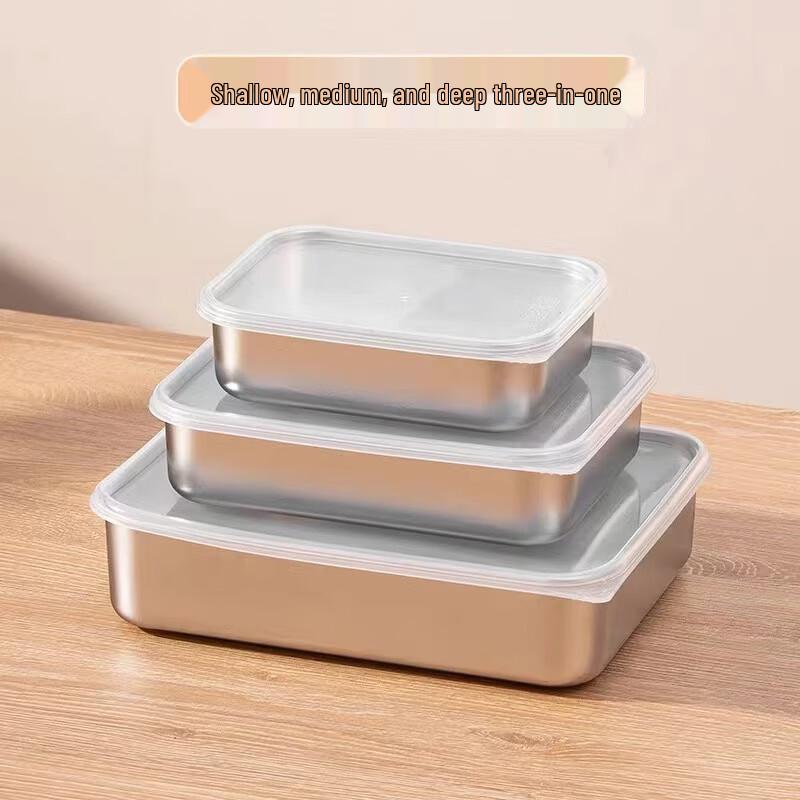 Ally Japanese 316 Stainless Steel Food Storage Container Set