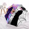 1PC Wednesday Automatic Open/Close, 8-Rib Durable Frame Compact Travel Umbrella for Men & Women S1222050