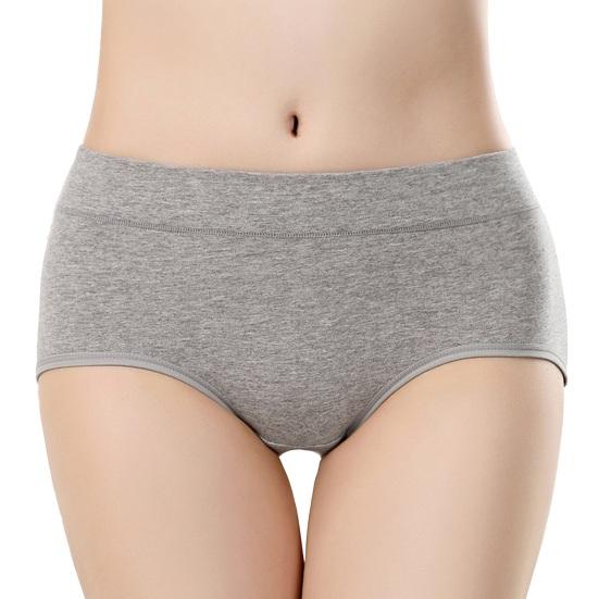 Cotton Underwear for Women Soft Breathable Mid Rise Hipster Panties Full Coverage Ladies Stretch Briefs