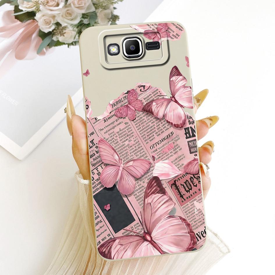 For Samsung Galaxy J2 Prime Case Cute Cartoon Cat Shockproof Silicone Soft Cover For Samsung J5 Prime On5 2016 G570 G570F Fundas