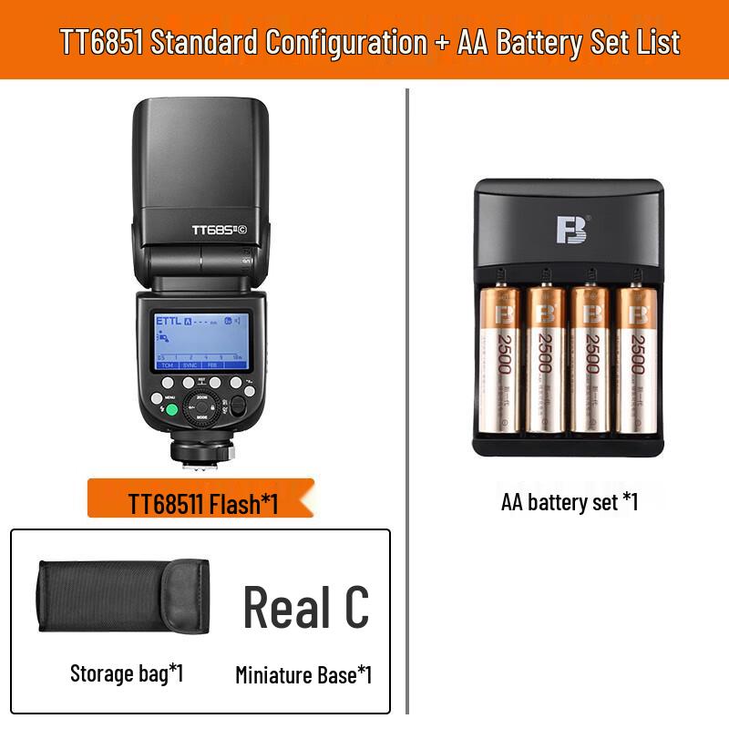 

Godox TT685II TTL HSS Hot-shoe Flash