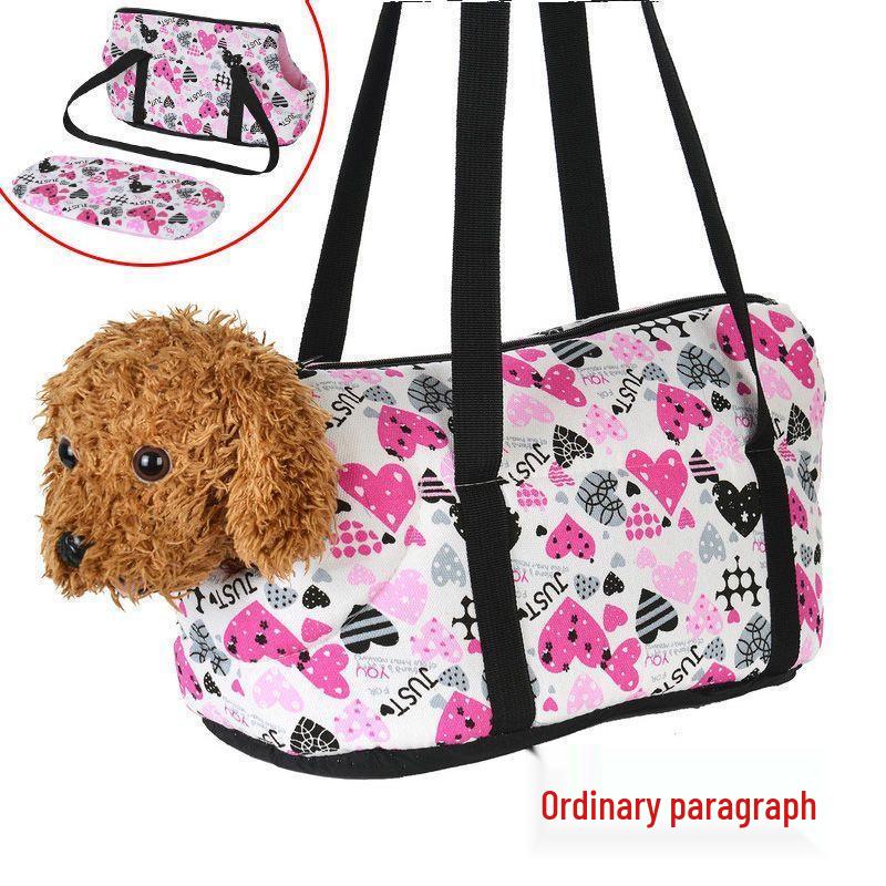 Portable Pet Backpack & Shoulder Bag for Cats and Small Dogs