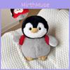 Penguin Plush Toy With Pp Cotton Filling Soft Short Fur For Children Decor Room