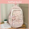 Nylon Student Teenagers Backpack With Waterresistant Features For Girl Use Daily