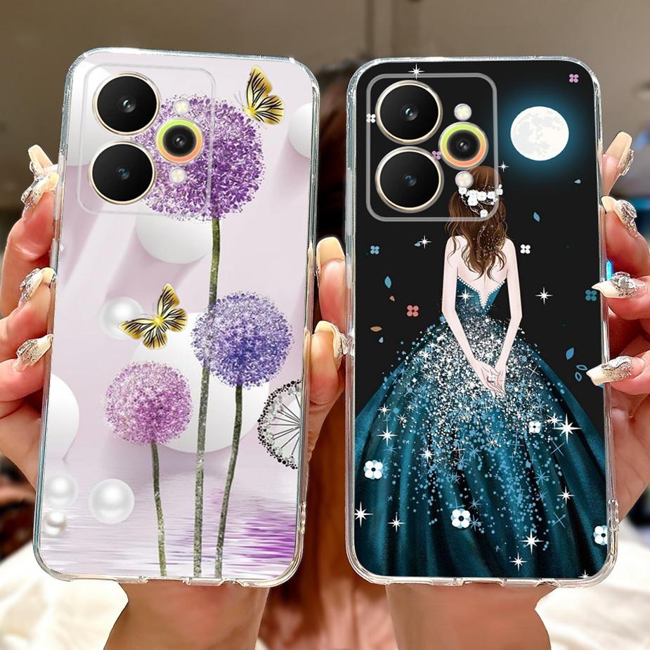 For Realme 15 Case Realme15 Pro RMX5101 Luxury Fashion Painted Cover Soft Slim Phone Case For Realme 15 Pro 5G Back Cover Bumper