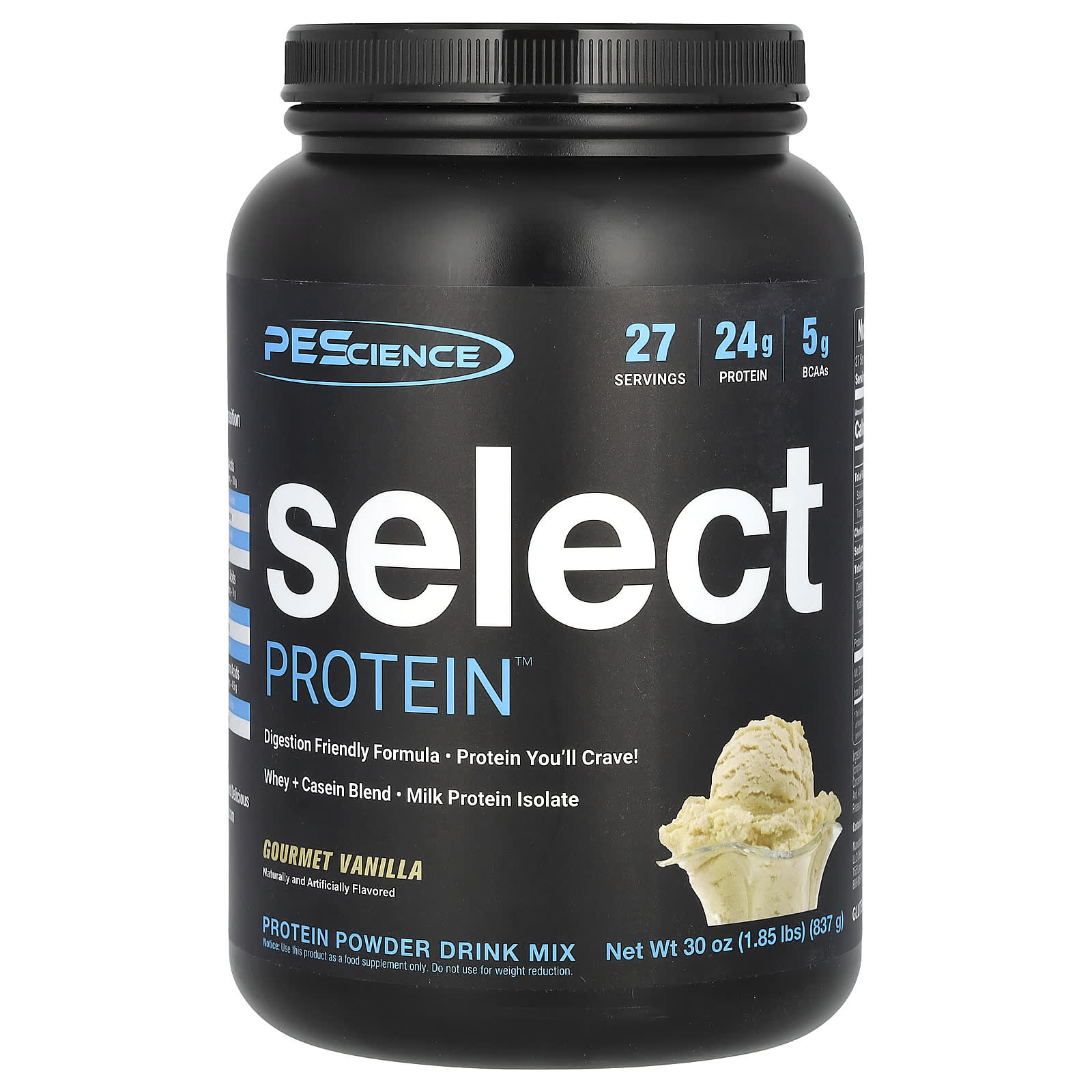 

PEScience, Select Protein, Gourmet Vanilla, 1.85 lb (837 g)