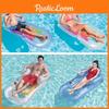 Inflatable Water Float With Pvc Material For Beach And Pool Relaxing And Sunbathing