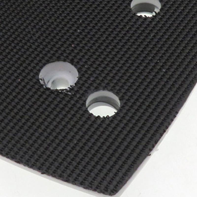 4 Nail 7 Holes Polishing Disc Practical Triangular Hook & Loop Sanding Pad Replacement Plate for DTS 400-REQ