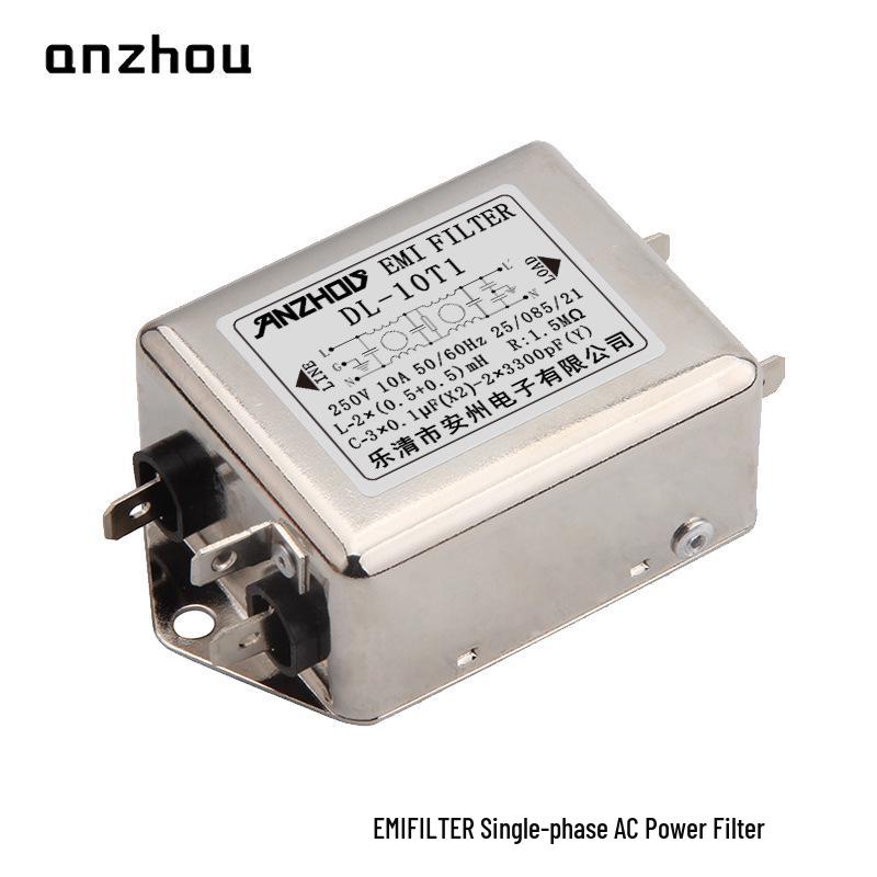 Single-phase Two-stage EMI Power Filter: DL-10T1, DL-2T1, DL-3T1, DL-6T1