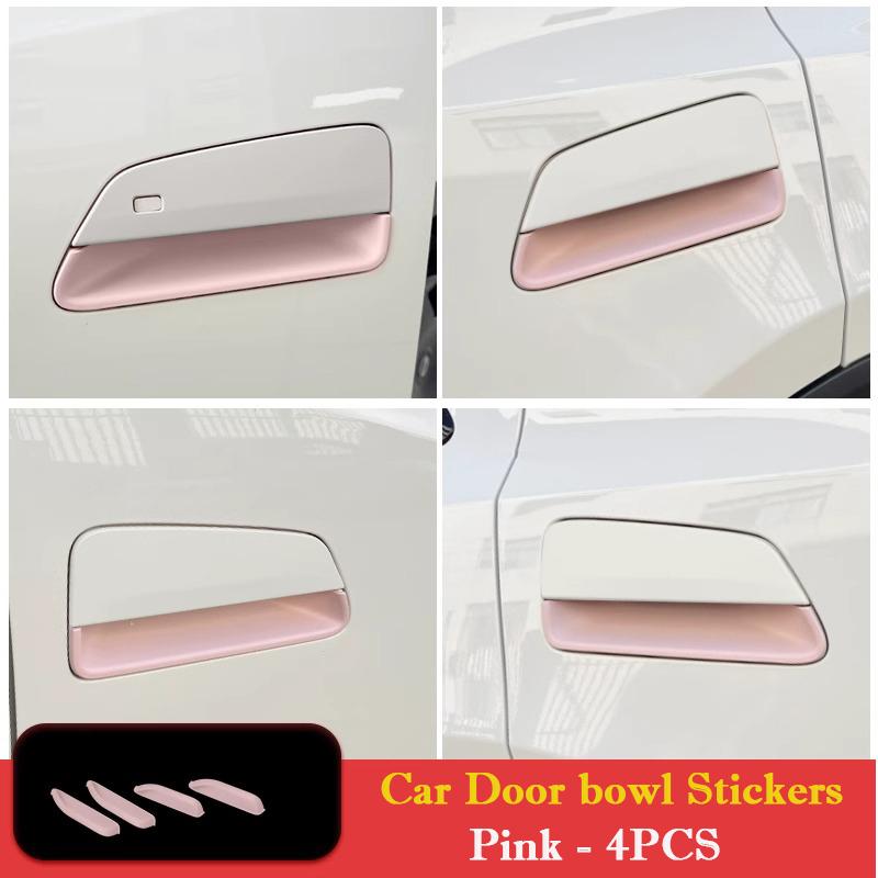 For BYD Seagull Dolphin Mini Surf ABS Car Door Handle Cover Door Bowl Protective Sticker Decoration Auto Styling Accessories