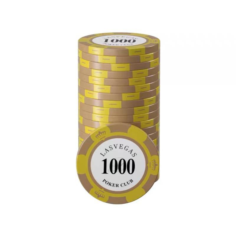 Texas Hold'Em Chip Coin Baccarat Plastic Card Chess Room Special Token Money Chip Cards Used For Playing Mahjong