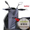 Windproof Plush Winter Cover for Electric Scooters & Motorcycles - Universal, All-Season, Two-Piece