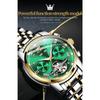 OLEVS Neue Uhr Automatische mechanische Uhr Multifunktions-Herrenuhr mit großem Zifferblatt