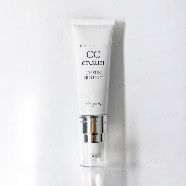 Cellpure - CC-крем Proveil с защитой от солнца UV SPF 22 PA+++ Light 30g