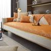 Chenille Golden Thread Edge Sofa Cover Non-slip Sofa Cover Slipcover Anti-cat Scratch Furniture Protector L-type Corner Sofa Mat