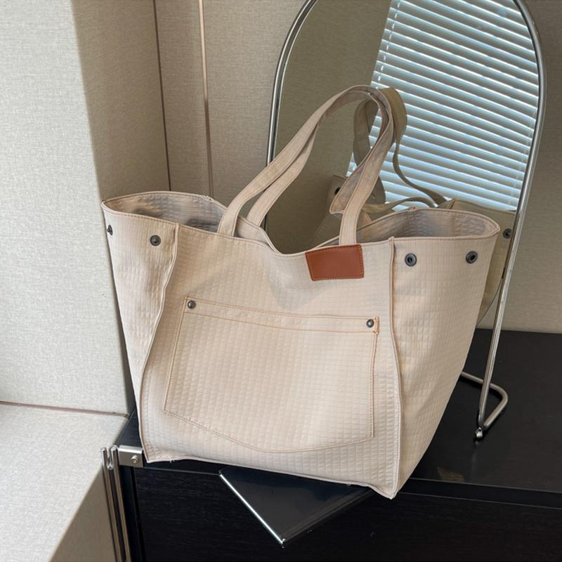 Übergroße Umhängetaschen mit Leopardenmuster für Damen, verformbares Canvas, große Kapazität, All-Match-Einkaufstaschen, Luxus-Handtaschen