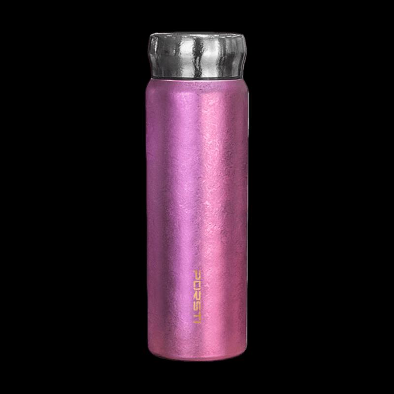 PORSTI Pure Titanium Ultra-Light Insulated Water Bottle