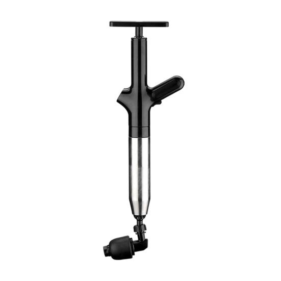 Toilet Unclogger Heavy Duty Vacuum Seal Plunger with 120-Degree Tilt Head Bathroom Clog Remover Clog Remover Tool