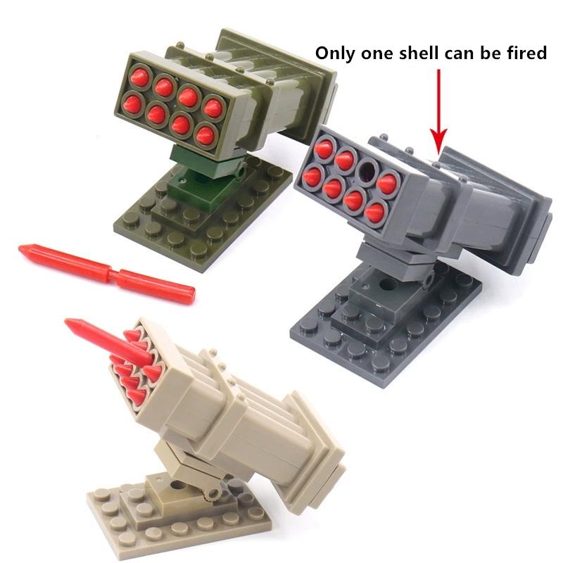 NEW Militarys Tracking Missile Launch Device Camouflage TBS Commando Building Blocks Classic Model Sets Bricks Kids Kits