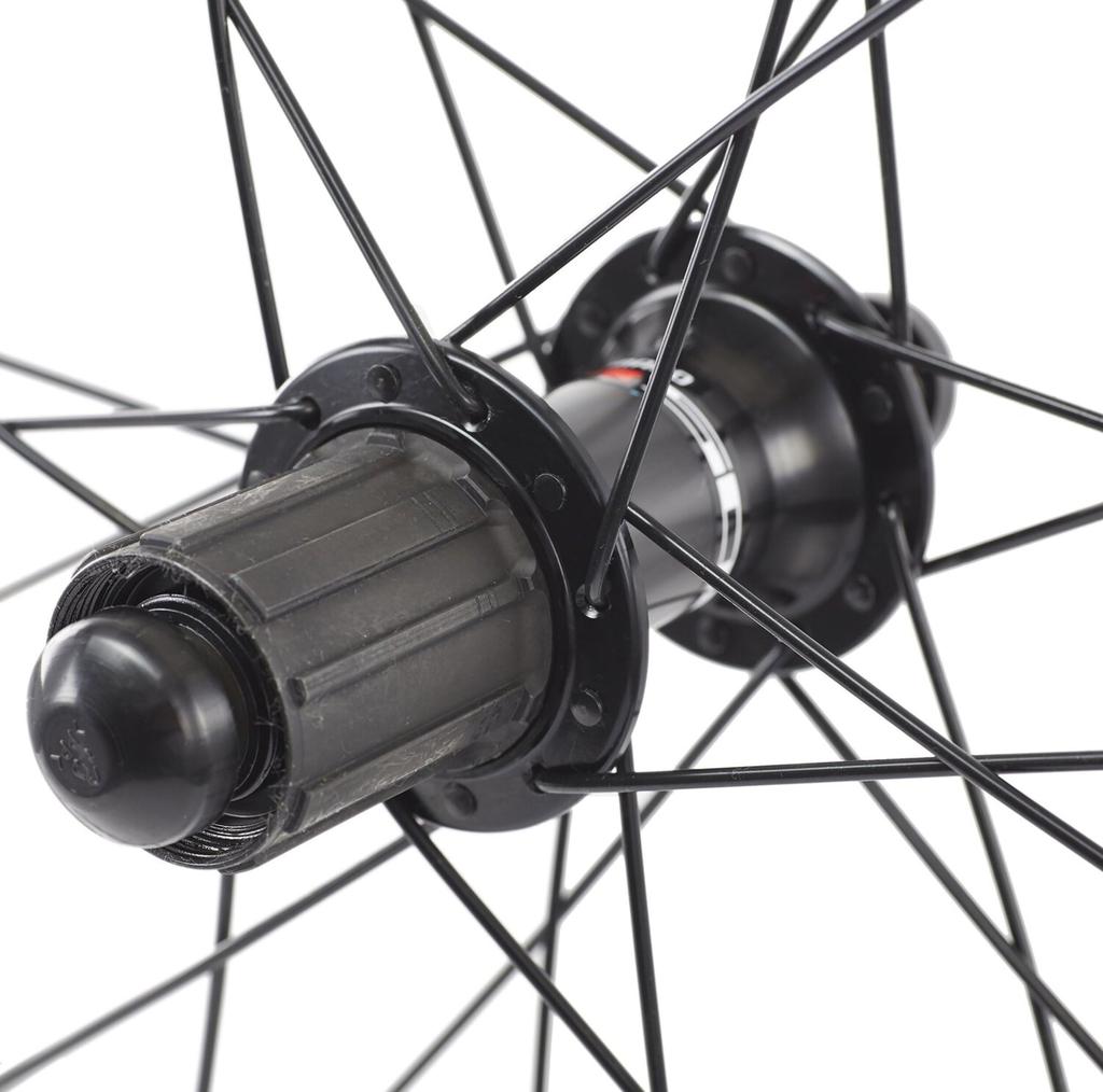 SHIMANO Rennrad-Rad 700C, Vorder- und Hinterrad-Set, Schwarz, EWHR501PCBY, WH-R501-P