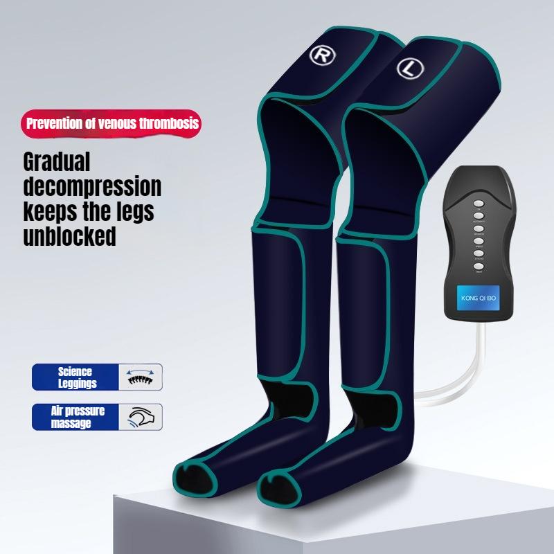 Air Wave Leg Massager with Foot Air Pressure Massage to Relieve Soreness for Home Use Electric Leg Massager