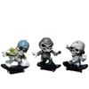 2025 Halloween Skateboard Skeleton Figurine Scary Resins Skull Statue Ornament Home Decors for Desktop Book Shelf