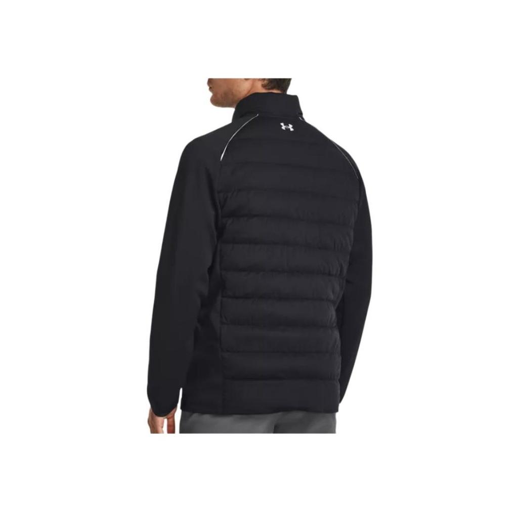 Under Armour Chaqueta Plumífero Híbrida Elástica Cómoda Casual para Hombre Ropa Exterior Negro 1366290-002