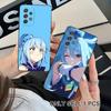 Konosuba Aqua Matte TPU Mobile Phone Case for Samsung Galaxy A56 55 54 53 52 51 36 35 34 23 16 15 5G Colorful Cover