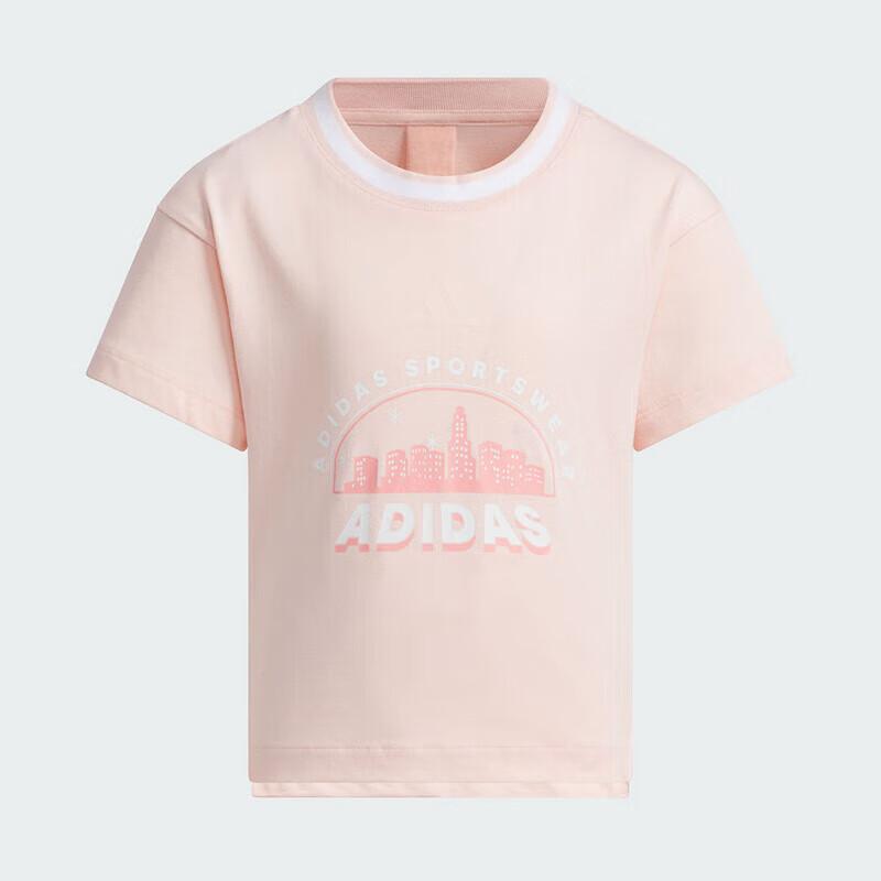 Adidas Girls  Short Sleeve T-Shirt 140