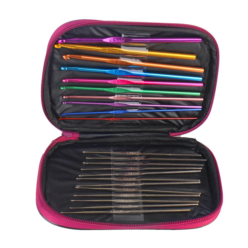 

Набор спиц для вязания крючком своими руками из 22 шт., 100 шт. Набор круговых спиц из алюминиевого сплава для вязания крючком, пряжа, набор аксессуаров для вязания