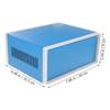 Electronic Junction Box Metal Enclosure Aluminum Project Case for Projects Preventive