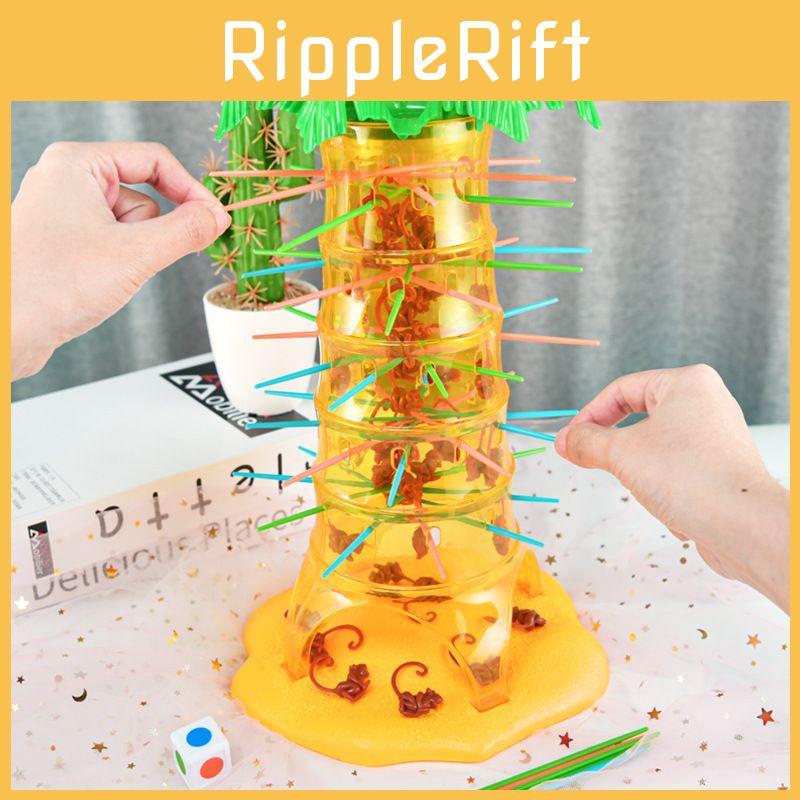 Fun-filled Multiplayer Tumbling Monkey Family Board Game Toy For Kids And Adults