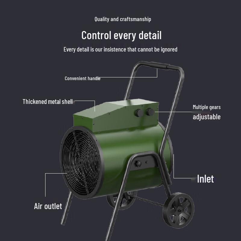 Pioneer Industrial Hot Air Blower