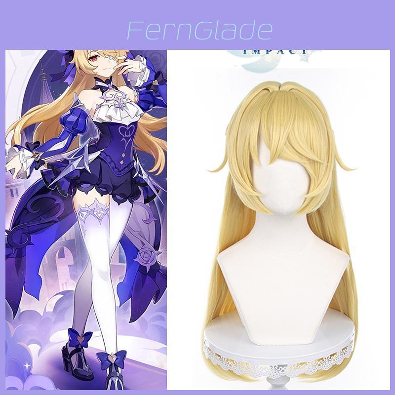 Genshin Impact Fischl Cosplay Wig Halloween Carnival Props