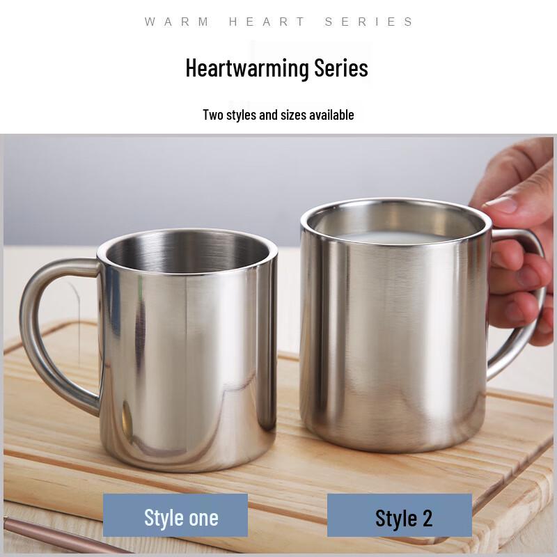 Kinderbecher aus Edelstahl 304 mit Deckel