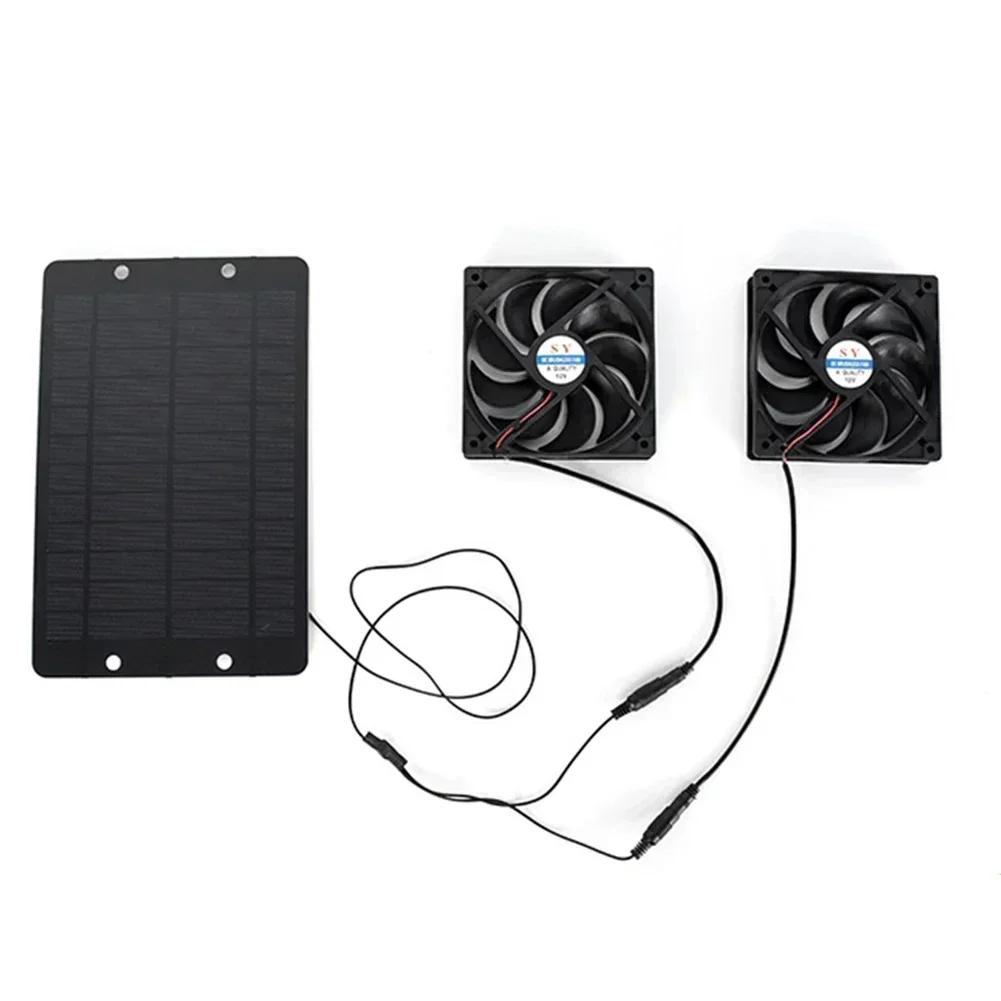 10W Solar Powered Cooling Fan for Duck and For chicken Sheds Automatic Operation for Effective Air Circulation
