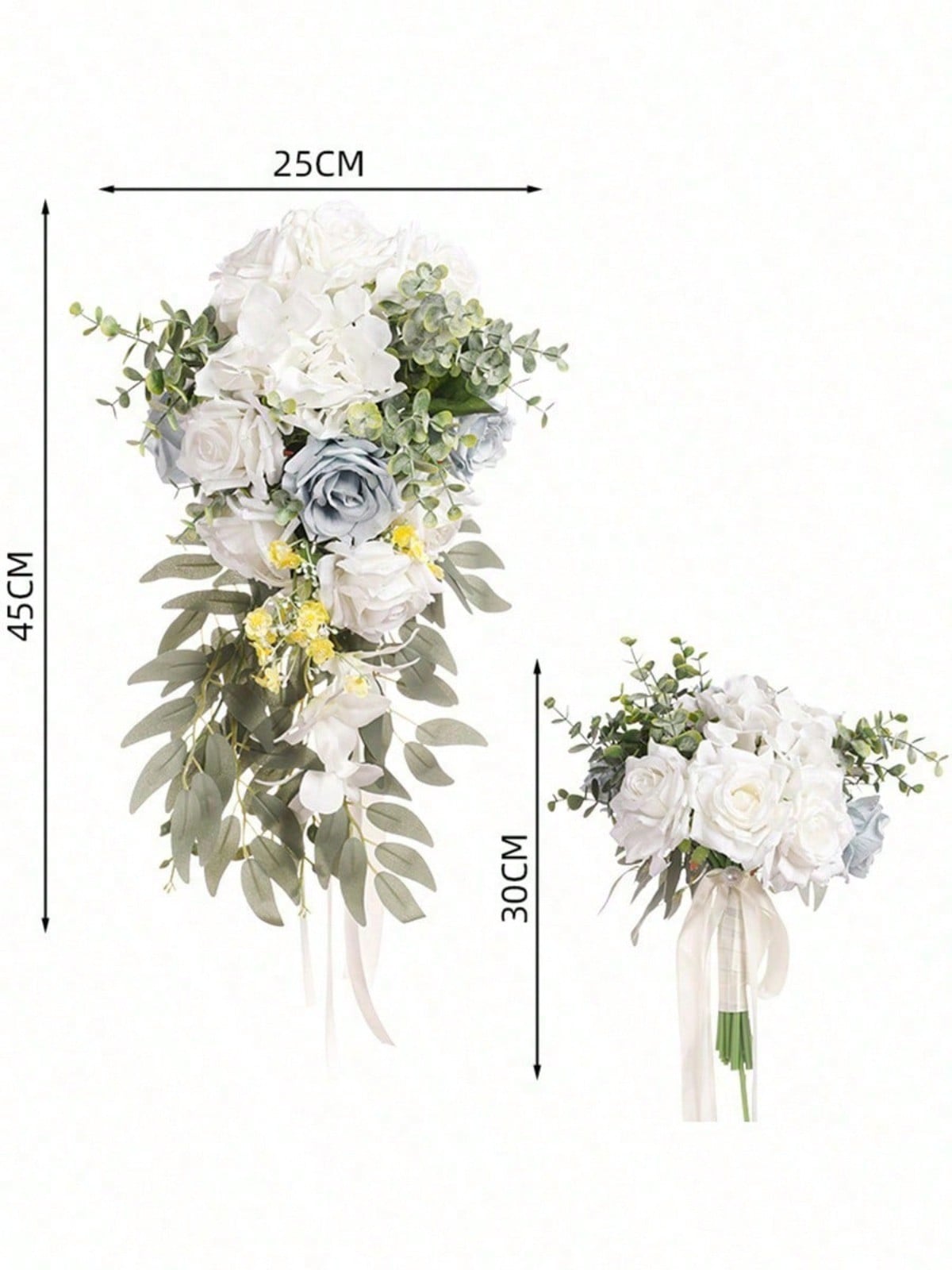 

Штучні весільні букети весільний букет нареченої каскадні весільні букети для нареченої для весільної церемонії та ювілею декор до дня святого валентина