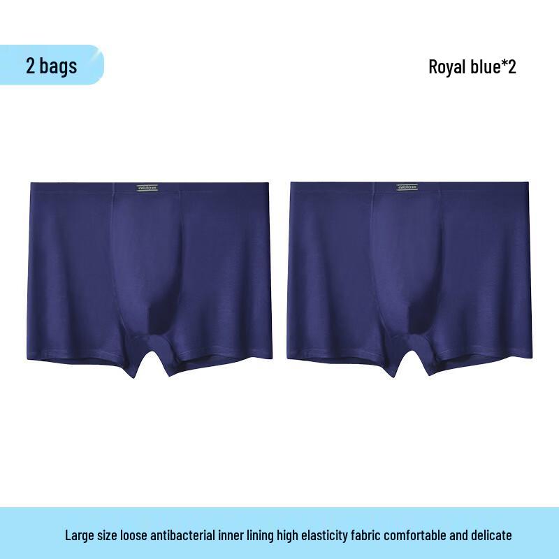Cai Zhi Yan Men s Modal High-Waist Plus Size Boxer Briefs