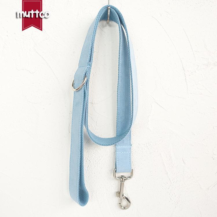 Custom Blue Dog Collar & Leash Set - Innovative Pet Gift Extra Large