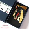 DIY Motivational Feather Bookmark - Engraved Brass Gift for Graduates and Exam Success