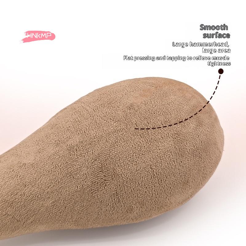 1Pc Multi-functional Extended Back Massage Hammer Meridian Beat Stick Soft Elasticity Health Device Bump Pounding