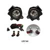Car LED Front Bumper Fog Light For Toyota Hilux VIGO MK7 2012 2013 2014 2015 2016 with Wires Switch Harness Kit Fog Lamp Cover