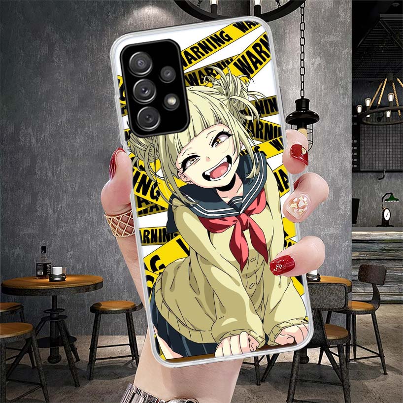 Himiko Toga My Hero Fashion Soft Phone Case For Samsung Galaxy A13 A14 A15 A16 A17 A53 A54 A55 A56 A57 A33 A34 A35 A36 A37 A23 A