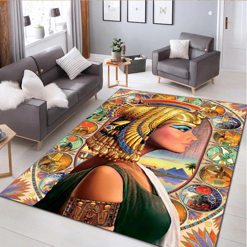 Egyptian Queen's Majesty Carpet Office Decorative Carpet For Living Room Bedroom Door Mat Floor Rug Computer Chair Area Rug