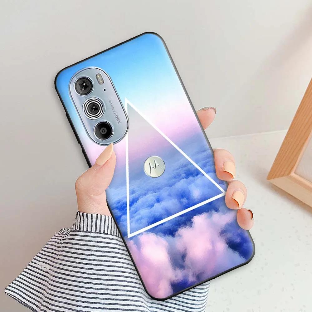 For Moto Edge 30 Pro Case Cover Edge30 Matte Silicone Case for Motorola Moto Edge 30 30Pro Fashion TPU Protective Back Cover