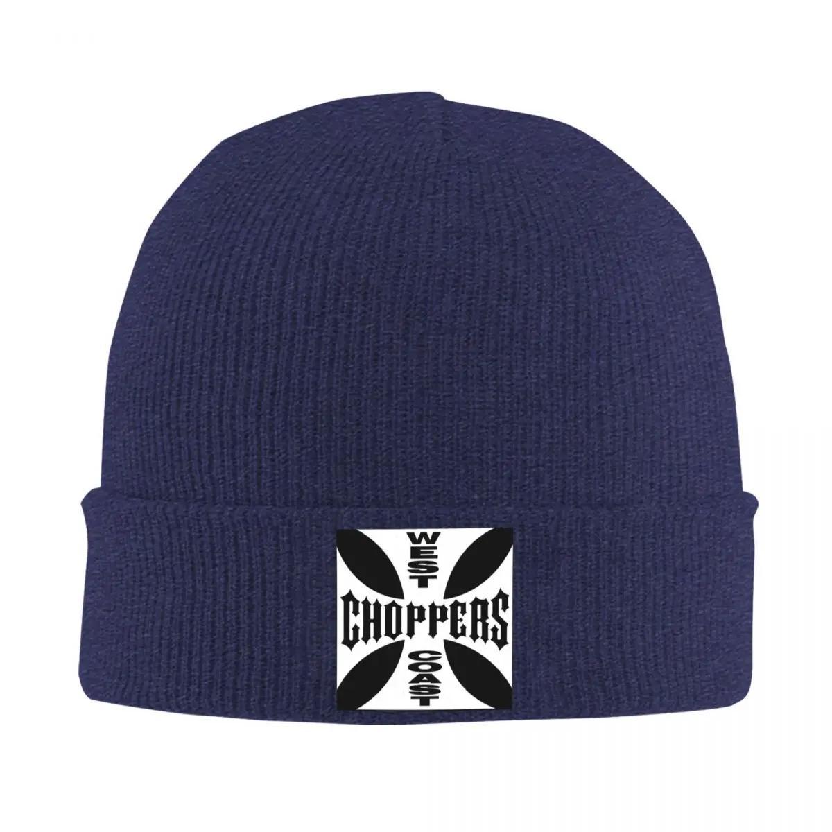 

West Coast Iron Cross Beanie Hats Choppers Bonnet Hats Adult Unisex Casual Kpop Skullies Beanies Winter Custom Warm Soft Caps