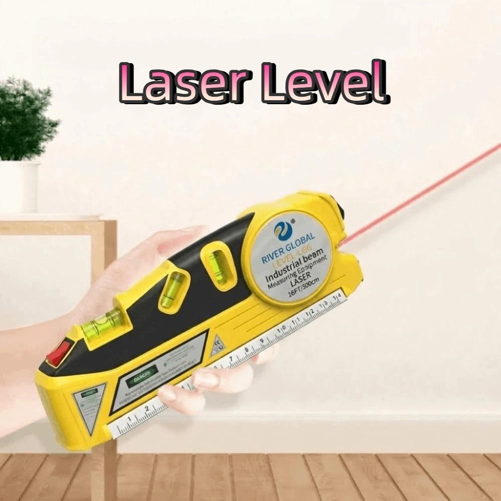 Vertical Horizontal Infrared tape measure 4IN1 Measuring Tape Digital Laser Tape Measure Home Use